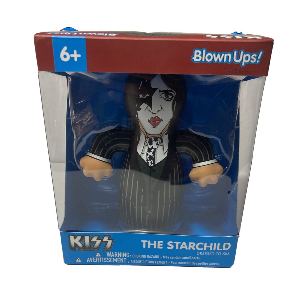 KISS PAUL STANLEY THE STARCHILD DRESSED TO KILL BLOWN UPS 6" VINYL FIGURE NEW